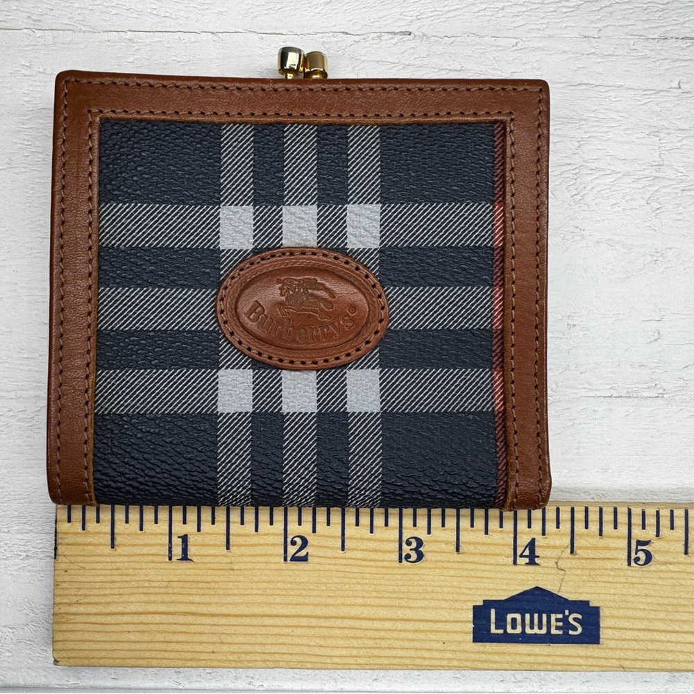 Burberrys of London Vintage Nova Check Kisslock Wallet | Made in Italy - Picture 9 of 11